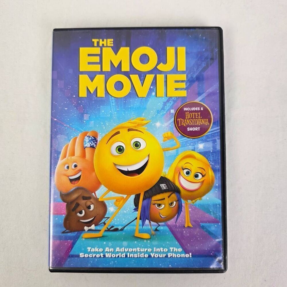 Emoji Movie DVD Sony Animation Kids Film